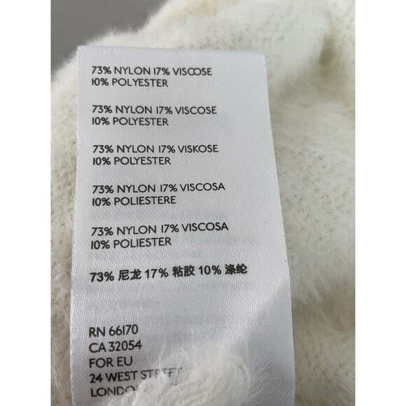 Anthropologie Sweater Pullover Fuzzy Stretch Knit - Picture 9 of 9